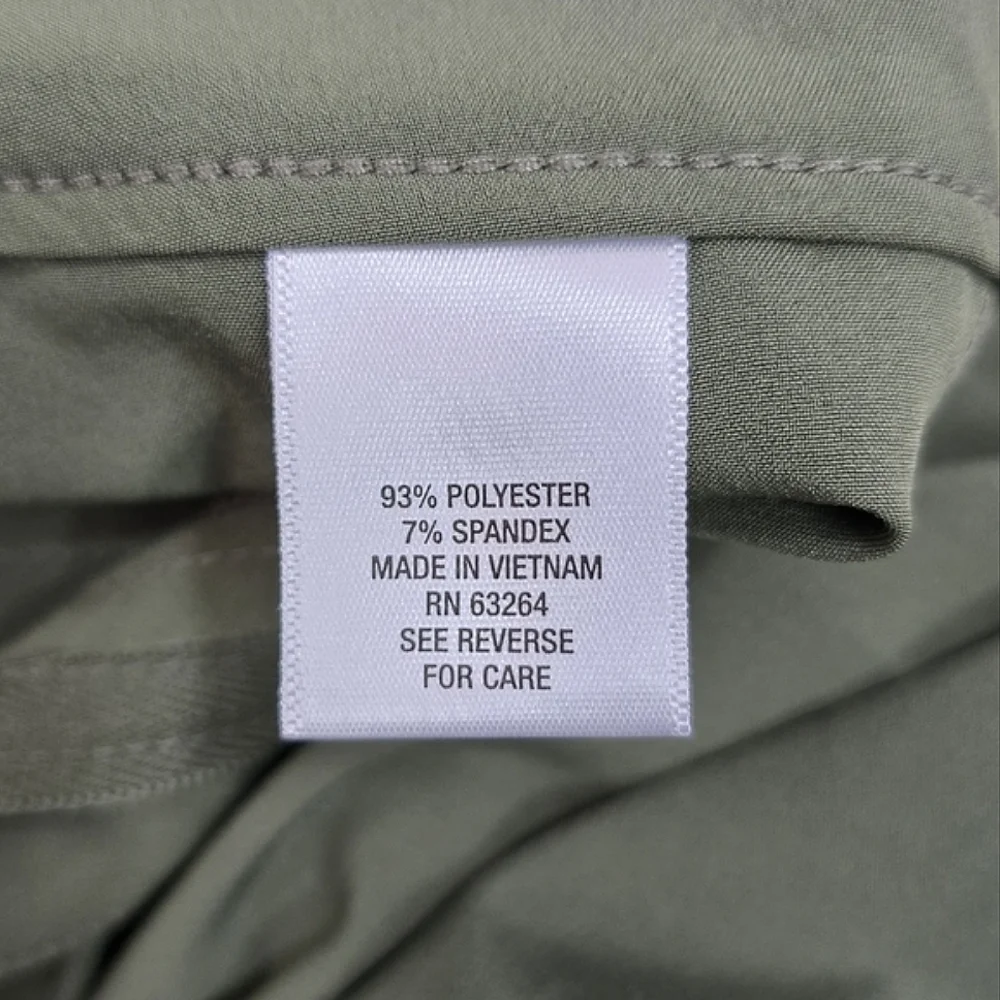 CL🚨 Sunday Green Jogger Pants Size 2 Ruched Hem - Picture 7 of 13